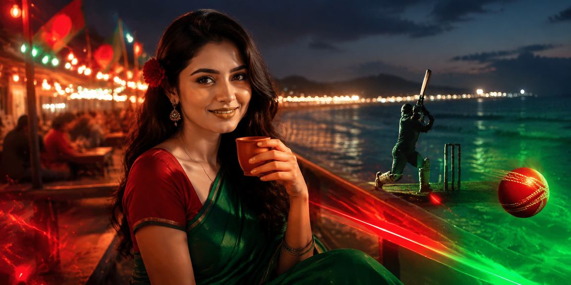 কক্সবাজারে ক্রিকেট বেটিং লাল সবুজ রঙে বাংলাদেশের দৃশ্য