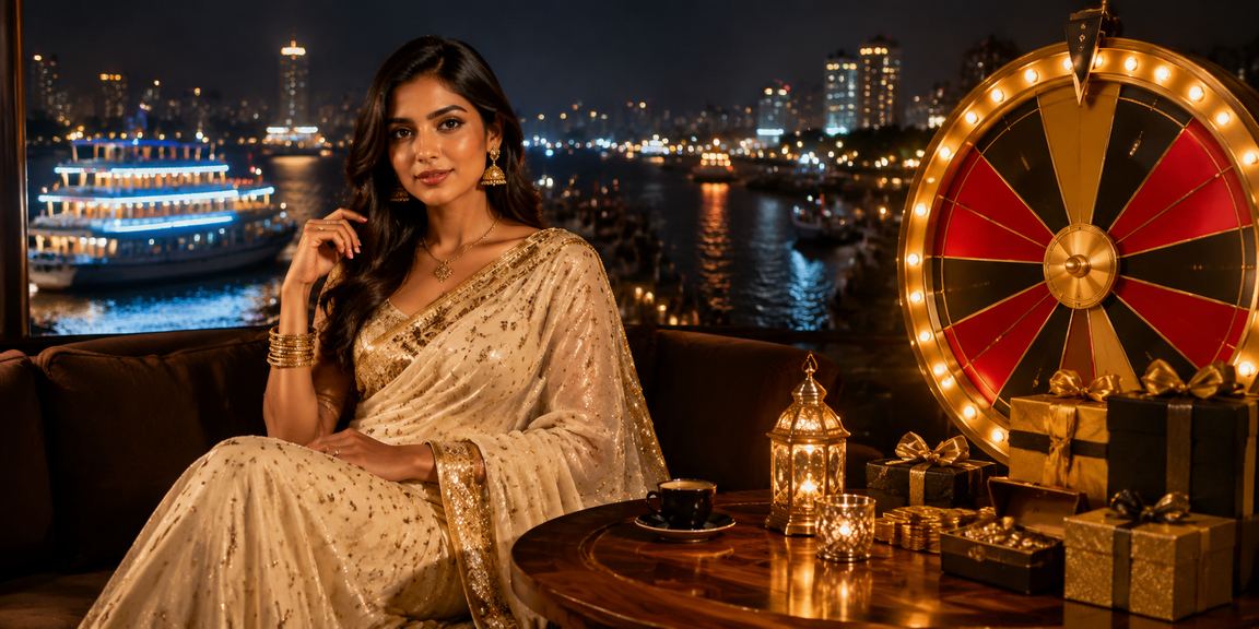 ঢাকায় শাড়ি পরা নারী মোবাইলে রুলেট গেম খেলছেন