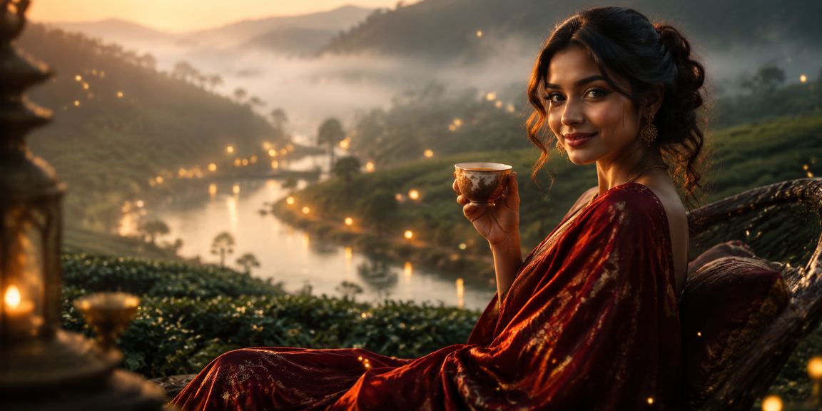 সিলেটে চা বাগানের পরিবেশে ভিআইপি বোনাস গেমিং দৃশ্য